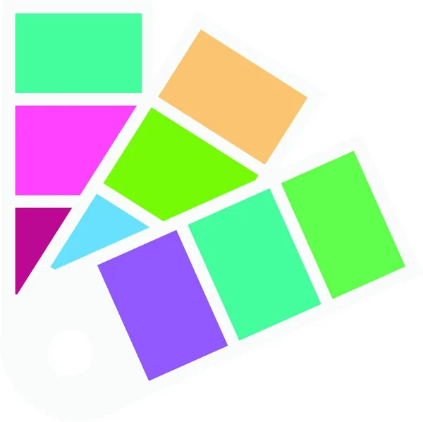 Palette Icon Vector Illustration — Stock Vector
