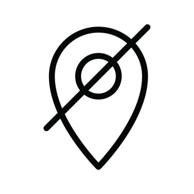 GPS simgesi vektör çizimi yok