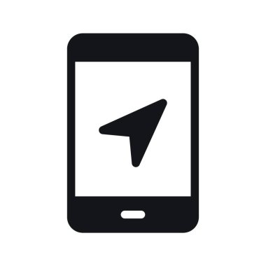 yön ikonu vektör illüstrasyonu