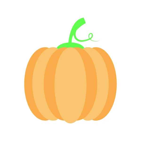 Big Pumpkin Simple Food Icon — Stock Vector