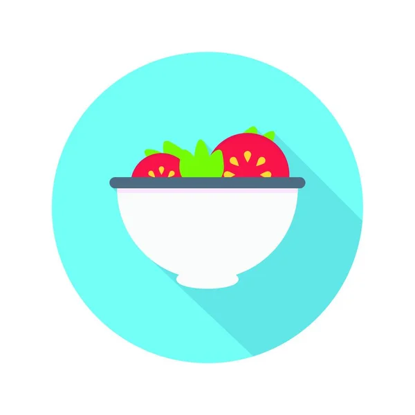 Fruit Flat Icon Vector Illustration — Stock Vector