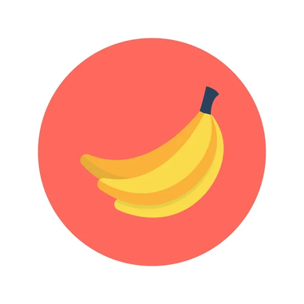 Bananas Icon Vector Illustration — Stockvektor