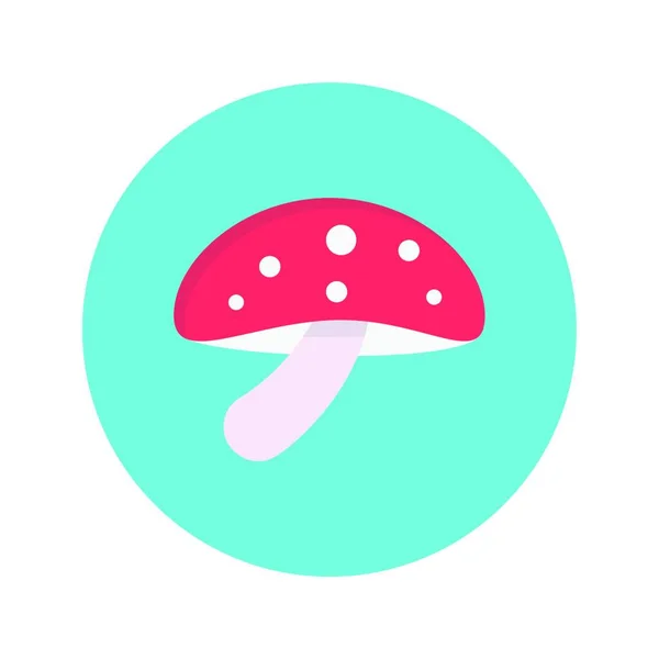 stock vector amanita icon vector illustration