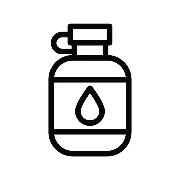 Illustrazione Della Bottiglia — Vettoriale Stock