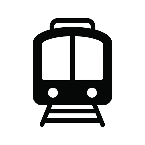 Rail Icon Vector Illustration — Stock Vector