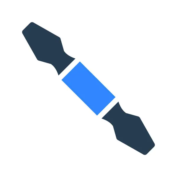 Zahnärztliches Werkzeug Symbol Vektor Illustration — Stockvektor