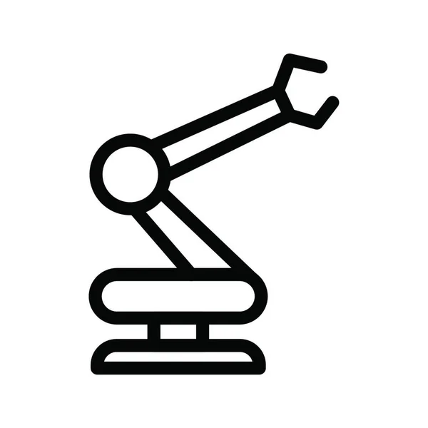 Robotic Machine Icon Vector Illustration — Stock Vector