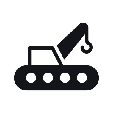 kanca ikon vektör illüstrasyonu