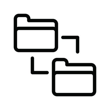 transfer simge vektör çizim