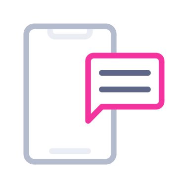 metin web simgesi, vektör illüstrasyonu 