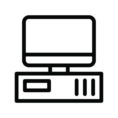 PC simge vektör çizim