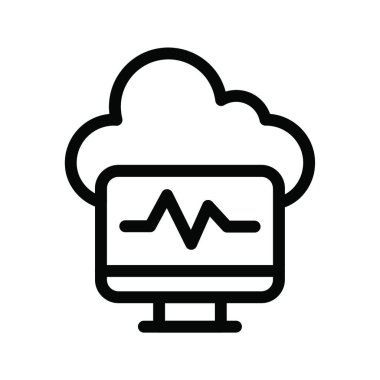 nabız simgesi vektör illüstrasyonu