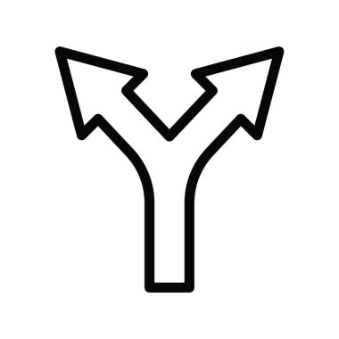 ok simgesi vektör illüstrasyonu