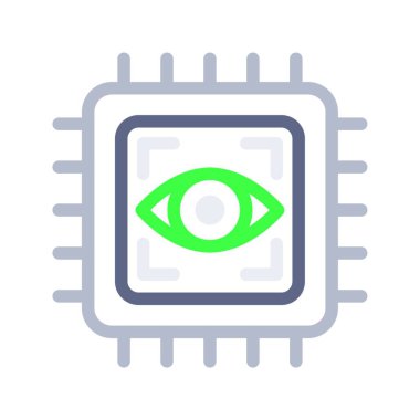 odak simge vektör çizim  