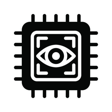 odak simge vektör çizim  