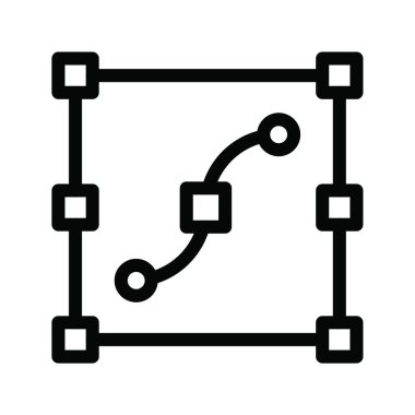 resim tahtası simgesi vektör illüstrasyonu