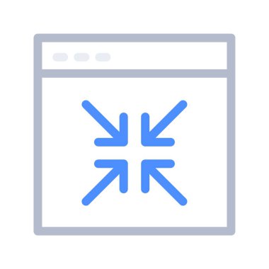 Web tasarım ikonu vektör illüstrasyonu