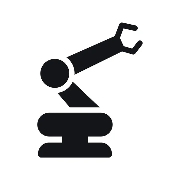 Icon Vektor Illustration Für Robotermaschinen — Stockvektor
