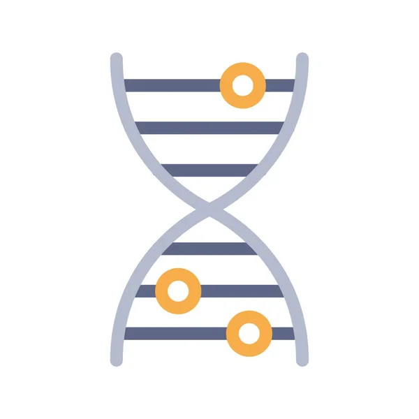 Genetics Icon Vector Illustration — Vetor de Stock