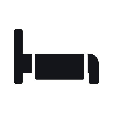 Mobilya simgesi, vektör illüstrasyonu basit tasarım 