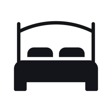 Mobilya simgesi, vektör illüstrasyonu basit tasarım 