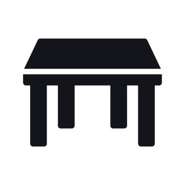 tablo simgesi, vektör illüstrasyonu basit tasarım 