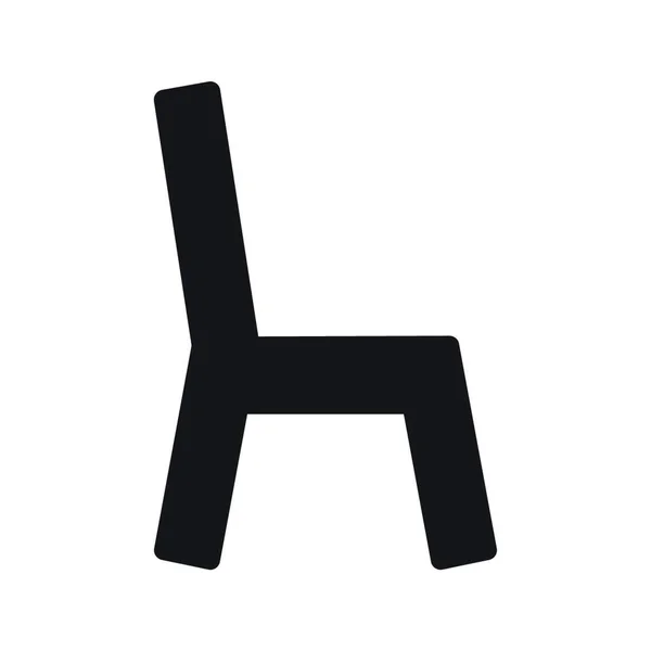 Sitz Symbol Vektor Illustration — Stockvektor