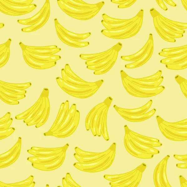 Ώριμες Βιολογικές Μπανάνες Εικονογράφηση Φορέα — Διανυσματικό Αρχείο