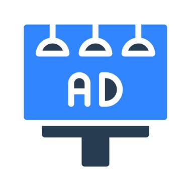 reklam pazarlama vektör illüstrasyonu