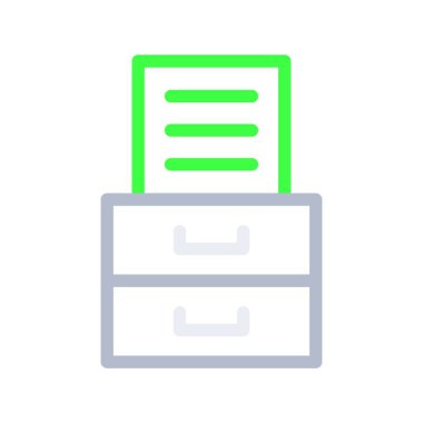 mobilya web simgesi vektör illüstrasyonu