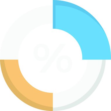 sunum simgesi vektör illüstrasyonu