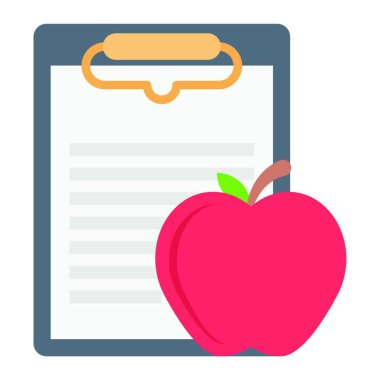 fitness simgesi, vektör illüstrasyonu basit tasarım