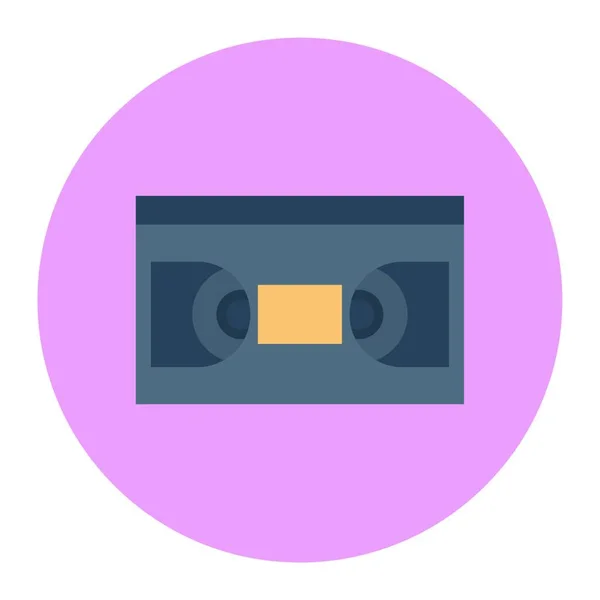 Tape Icon Vector Illustration — Stock Vector