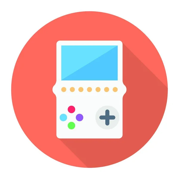 Ícone Gamepad Ilustração Vetorial Design Simples —  Vetores de Stock