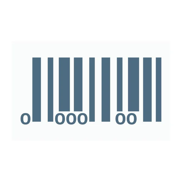 Barcode Icon Vector Illustration Simple Design — ストックベクタ