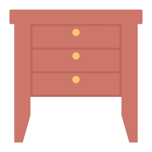 Möbelsymbol Vektorillustration Einfaches Design — Stockvektor