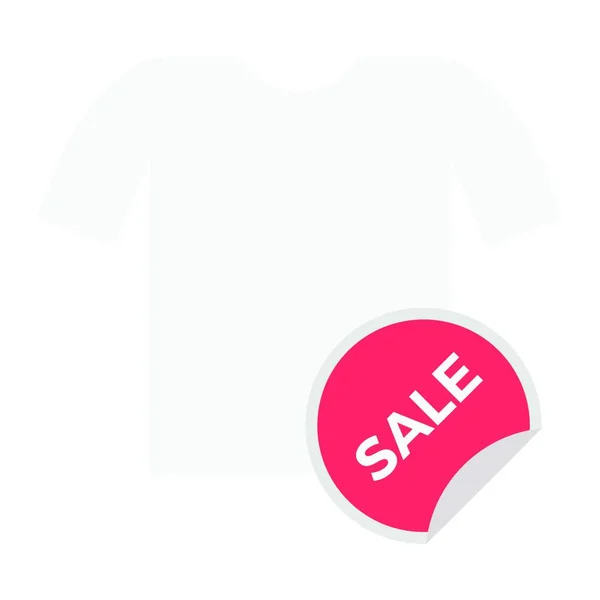 Sale Tag Icon Vector Illustration Simple Design — Stock Vector