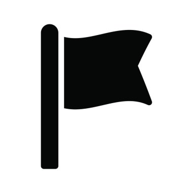 Flagicon dalgalanması, vektör çizimi basit tasarım