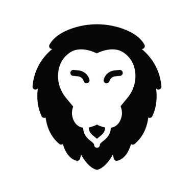 lion   web icon vector illustration 