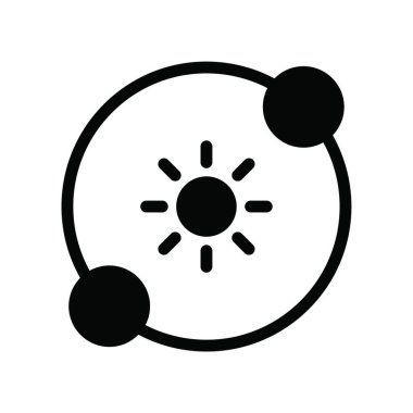 astronomi simge vektör çizim