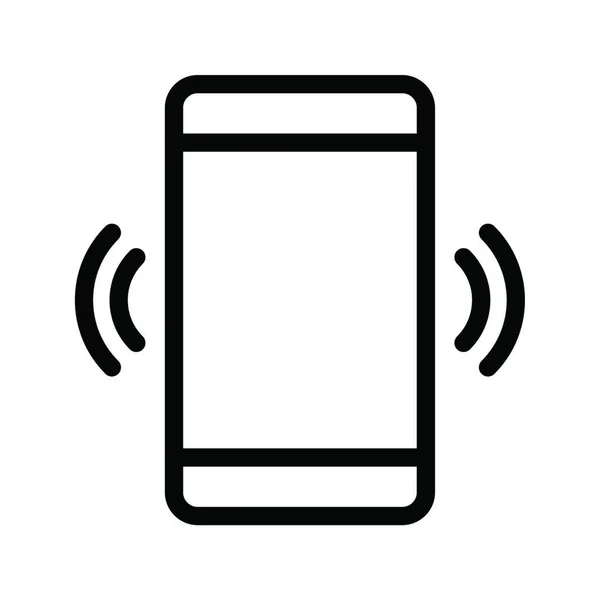 スマートフォンのウェブアイコンベクトルイラスト — ストックベクタ