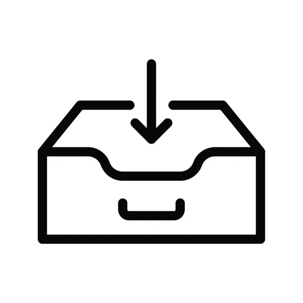 Furniture Web Icon Vector Illustration — Stockvektor