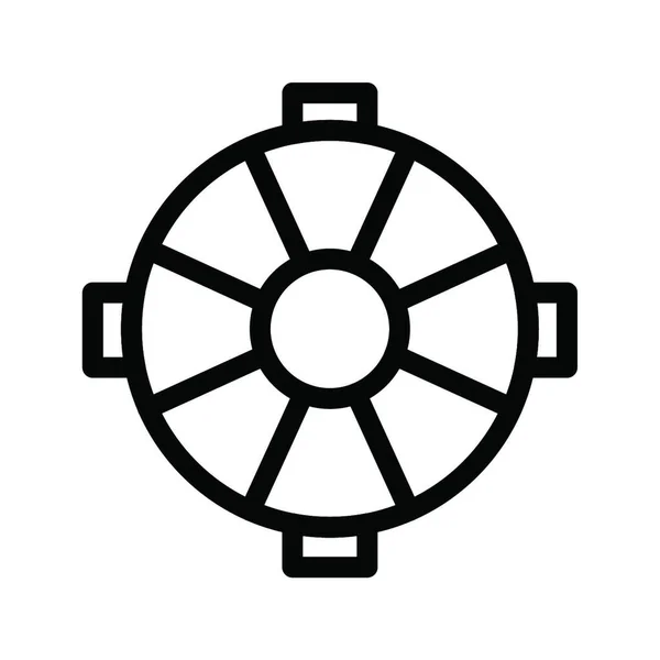 Sicherheitsbox Symbol Vektorillustration — Stockvektor
