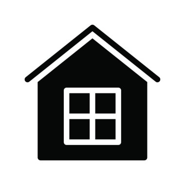 ev, basit vektör illüstrasyonu