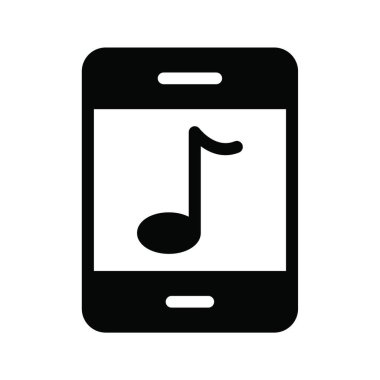 müzik, basit vektör illüstrasyonu