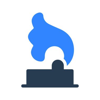 phonograph, basit vektör illüstrasyonu