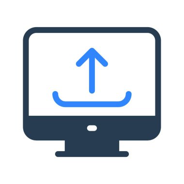 Bilgisayar web simge vektör çizim