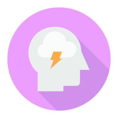 Acı simgesi, vektör illüstrasyonu basit tasarım