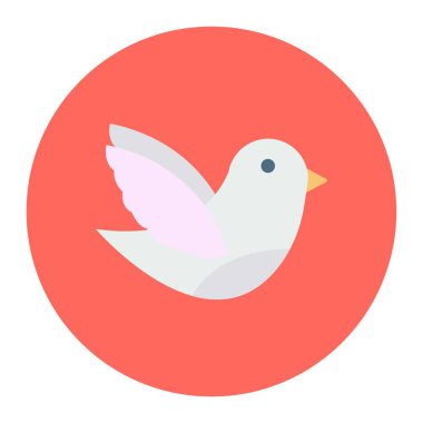 piegoing simgesi, vektör illüstrasyonu basit tasarım