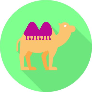 camel  web icon vector illustration